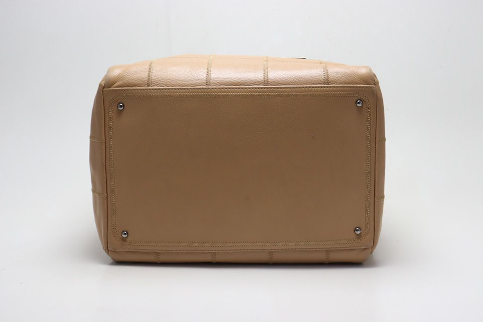 Chanel Ultra Stitch Chocolate Brown Leather Handbag — view 3