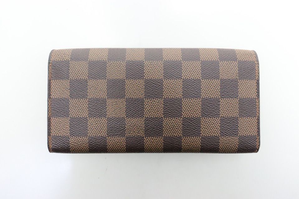 Louis Vuitton Damier Portefeuille Emily Leather Bifold Wallet — view 2