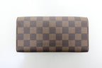 Louis Vuitton Damier Portefeuille Emily Leather Bifold Wallet — view 2
