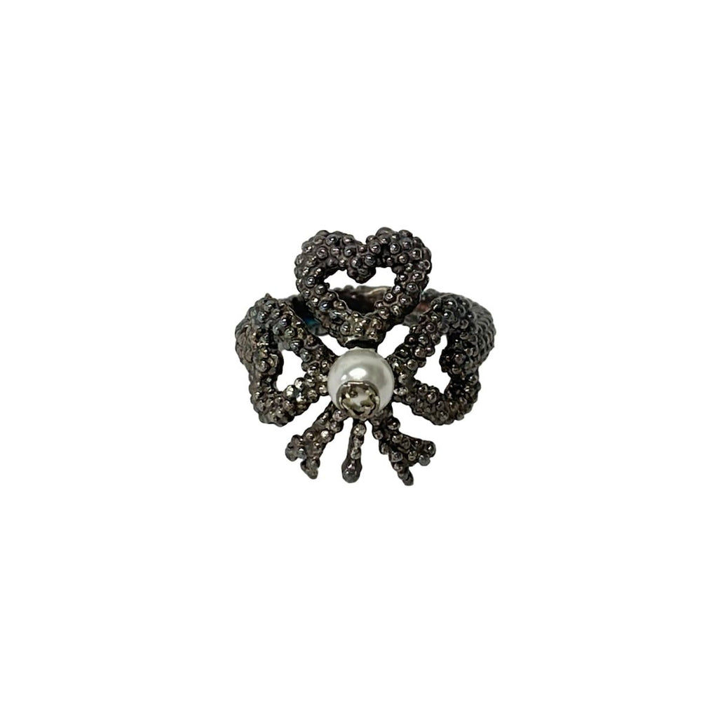 Gucci Ring Interlocking Silver Clover
