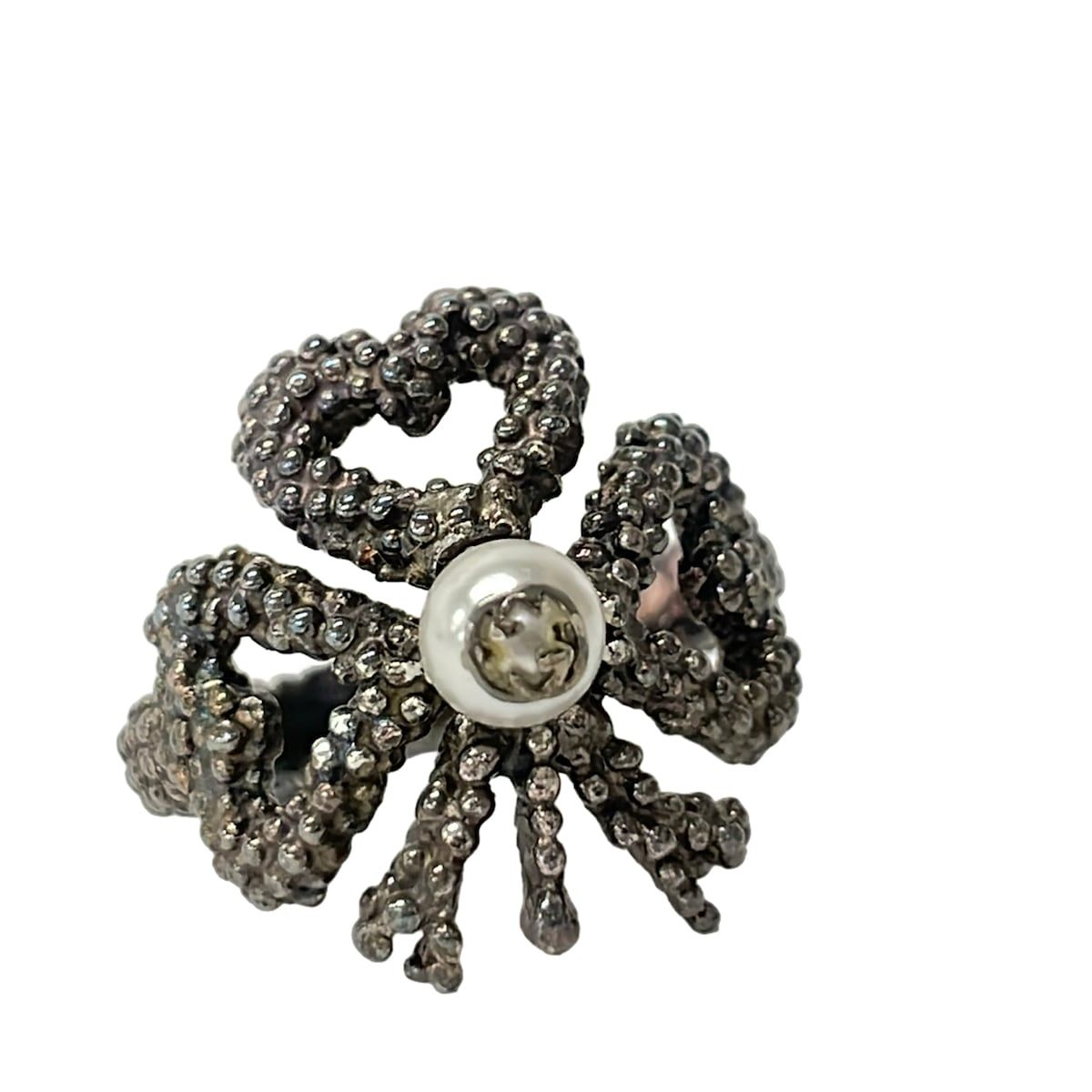 Gucci Ring Interlocking Silver Clover — view 5