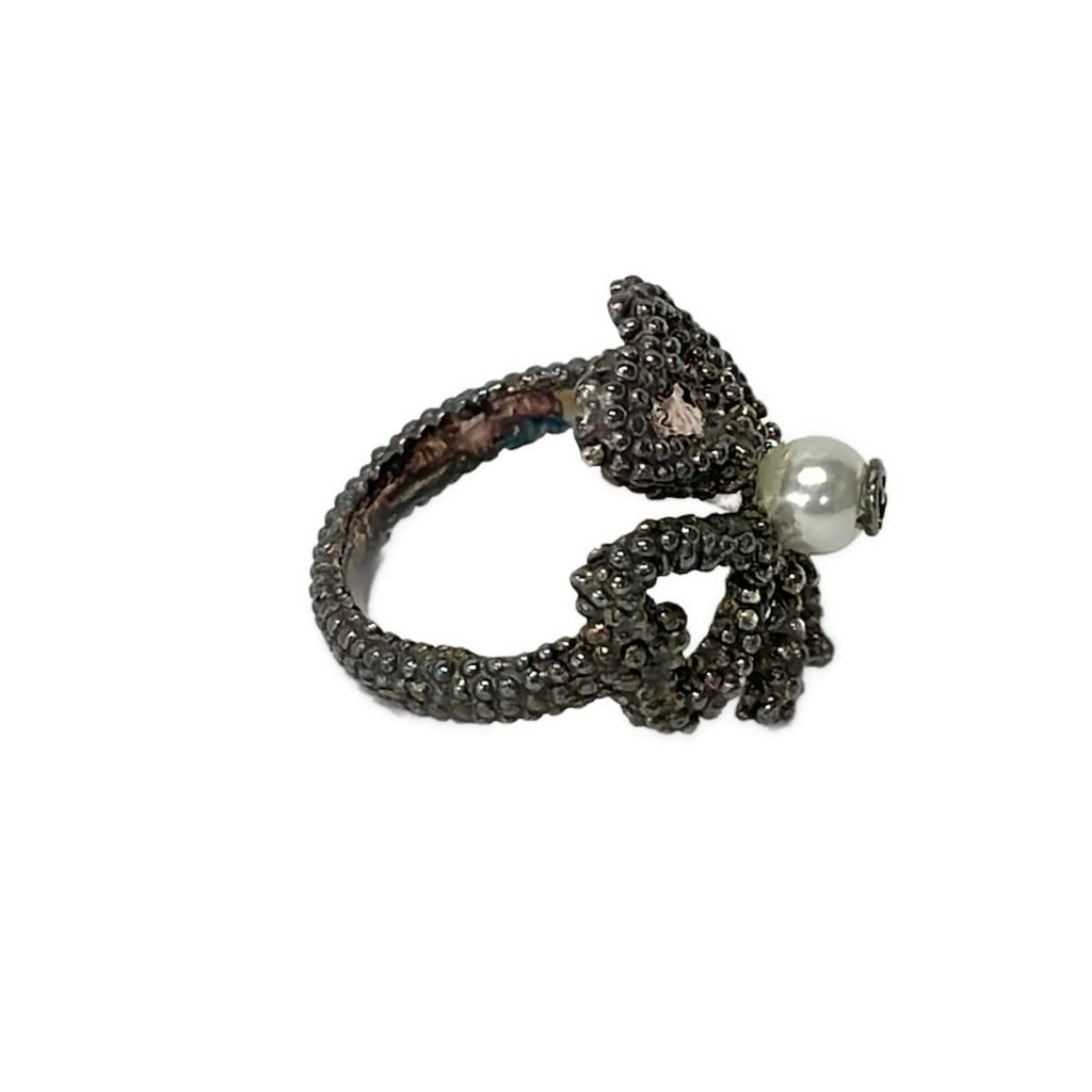 Gucci Ring Interlocking Silver Clover — view 2