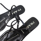 Prada Strap Sandals Black — view 6