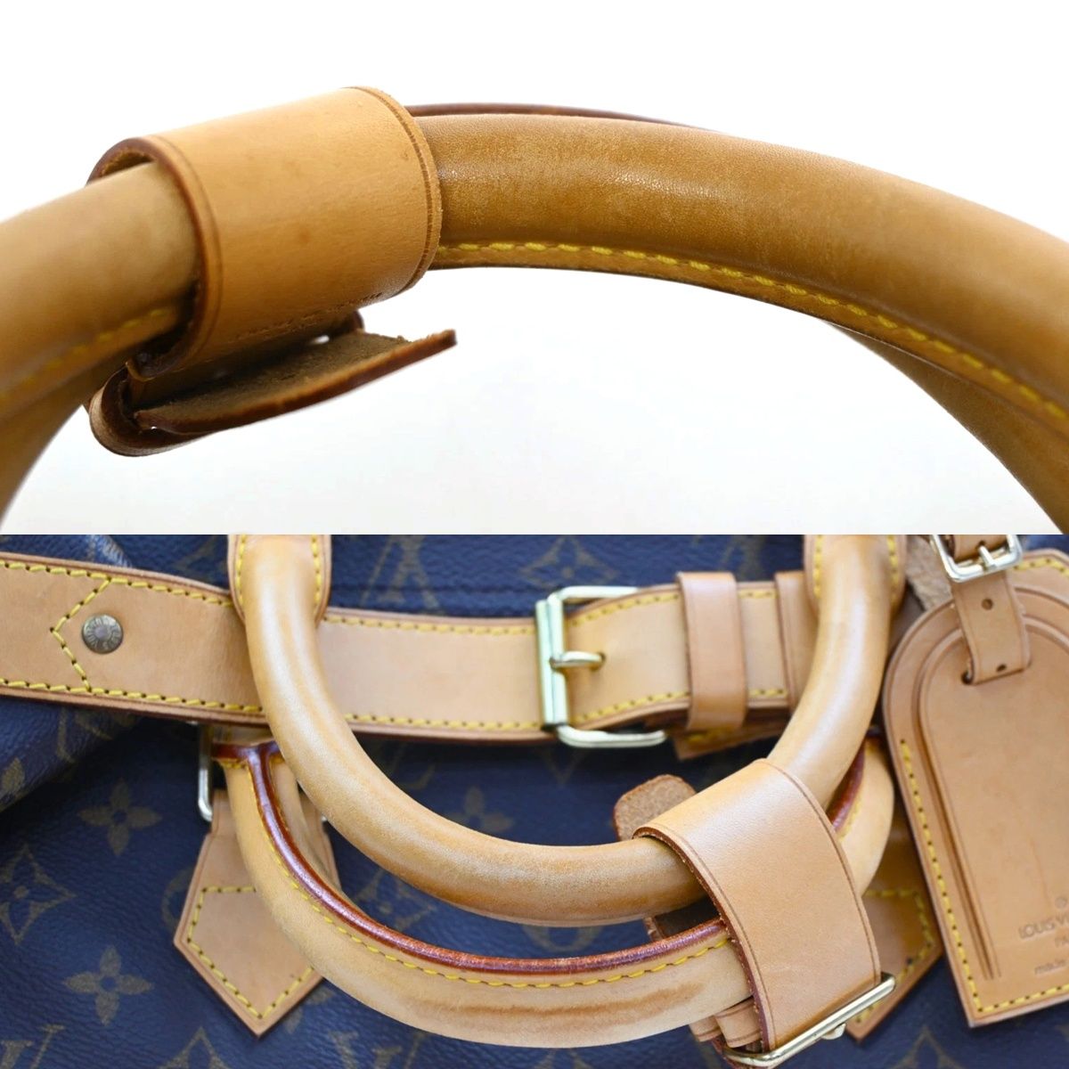 Louis Vuitton Cruise 40 Boston Bag Monogram Leather — view 9