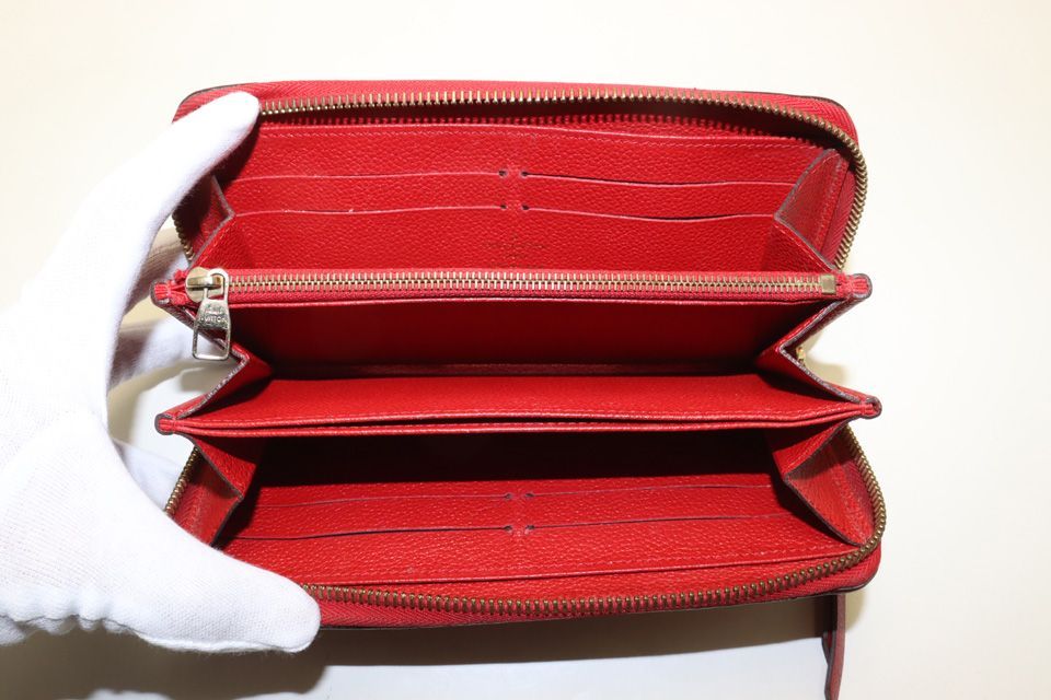 Louis Vuitton Monogram Empreinte Leather Zip Around Wallet — view 5