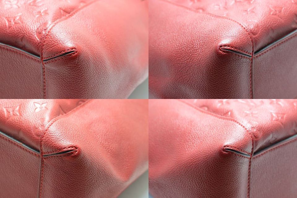 Louis Vuitton Monogram Empreinte Bagatelle Leather Shoulder — view 4