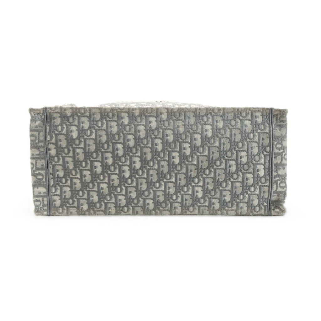 Dior Book Tote Large Oblique Gray Canvas — view 4