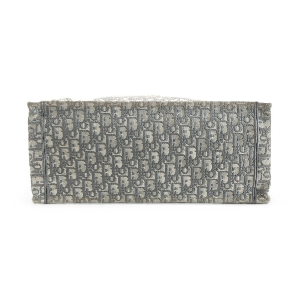 Dior Book Tote Large Oblique Gray Canvas — view 4