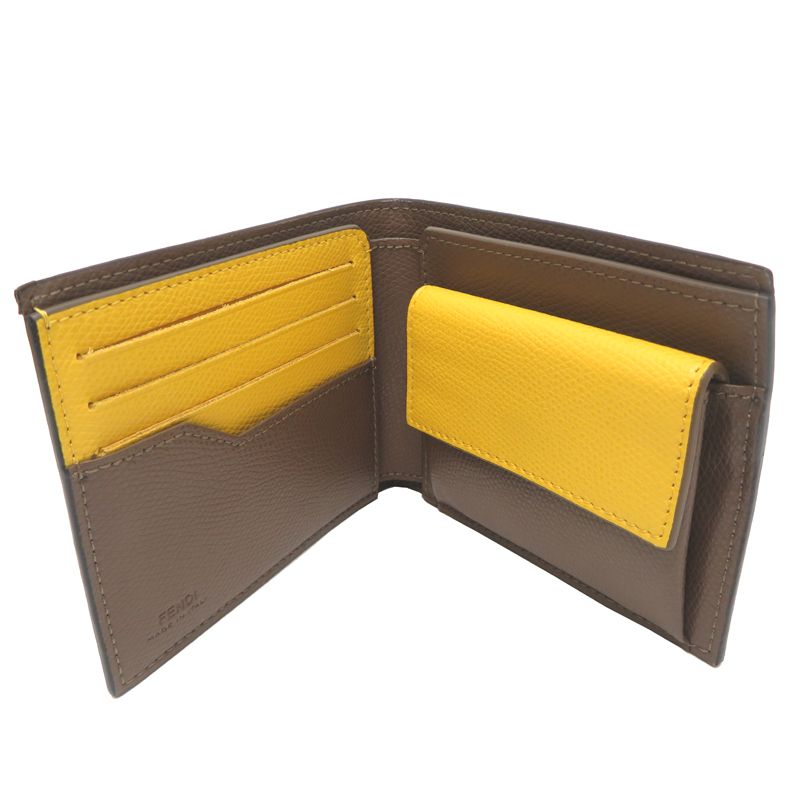 Fendi Bifold Wallet Brown — view 5