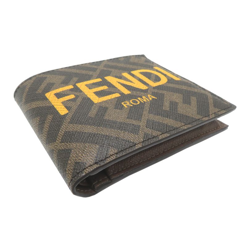 Fendi Bifold Wallet Brown — view 3