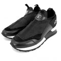 Louis Vuitton Sneakers Run Away Line Monogram 34.5 Shoes Black