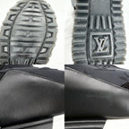 Louis Vuitton Sneakers Run Away Line Monogram 34.5 Shoes Black — view 7