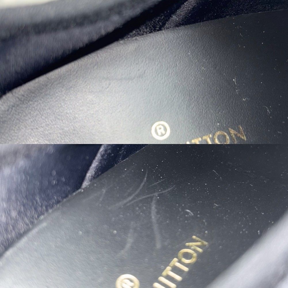 Louis Vuitton Sneakers Run Away Line Monogram 34.5 Shoes Black — view 9