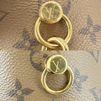 Louis Vuitton 2-Way Cannes Vanity Shoulder Crossbody Bag Brown Black Gold — view 8