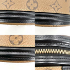 Louis Vuitton 2-Way Cannes Vanity Shoulder Crossbody Bag Brown Black Gold — view 6
