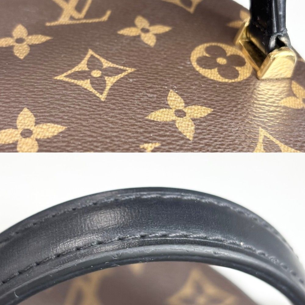Louis Vuitton 2-Way Cannes Vanity Shoulder Crossbody Bag Brown Black Gold — view 9