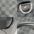 Louis Vuitton Boston Bag Roadster 50 Crossbody 2-Way Damier Graphite Black — view 6