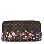 Louis Vuitton Wallet Monogram LV Takashi Murakami Zippy Zip Around Brown — view 2