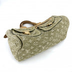 Louis Vuitton Handbag Neo Speedy Monogram Denim Green Gold — view 3