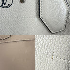 Louis Vuitton 2-Way City Steamer Shoulder Bag Taurillon Leather Gale Silver — view 9