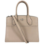 Louis Vuitton 2-Way City Steamer Shoulder Bag Taurillon Leather Gale Silver