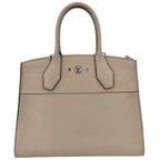 Louis Vuitton 2-Way City Steamer Shoulder Bag Taurillon Leather Gale Silver — view 2