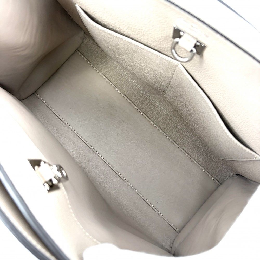 Louis Vuitton 2-Way City Steamer Shoulder Bag Taurillon Leather Gale Silver — view 4