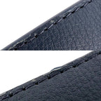 Louis Vuitton Belt Monogram Initial 95 38 Leather Navy Dark Blue Multicolor Gold — view 4