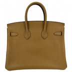 Hermes Handbag Birkin 25 Retourne Leather Brown Gold — view 2
