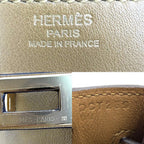 Hermes Handbag Birkin 25 Retourne Leather Brown Gold — view 5