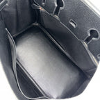Hermes Handbag Birkin 35 Retourne Leather Black Gold — view 4