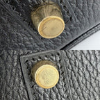 Hermes Handbag Birkin 35 Retourne Leather Black Gold — view 8
