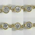 Tiffany & Co Bracelet Elsa Peretti by the Yard 18k YG Gold Diamond — view 3