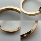 Hermes Ring Chaine D'ancre Contour 18k Gold PG 53 Diamond — view 6