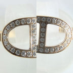 Hermes Ring Chaine D'ancre Contour 18k Gold PG 53 Diamond — view 3