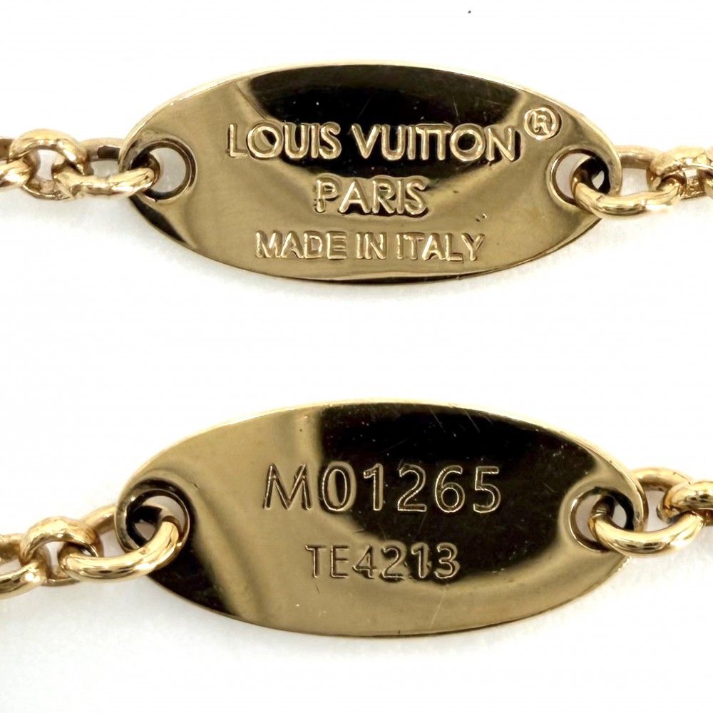 Louis Vuitton Necklace LV Glam Pandant Pendant with Adjustable Star Gold Silver — view 5