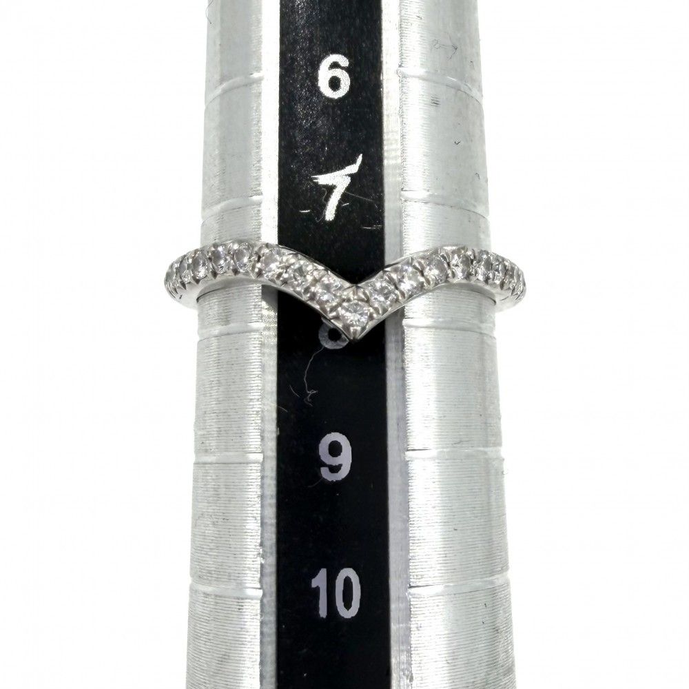 Tiffany & Co Ring Solesto Band Platinum Diamond — view 3