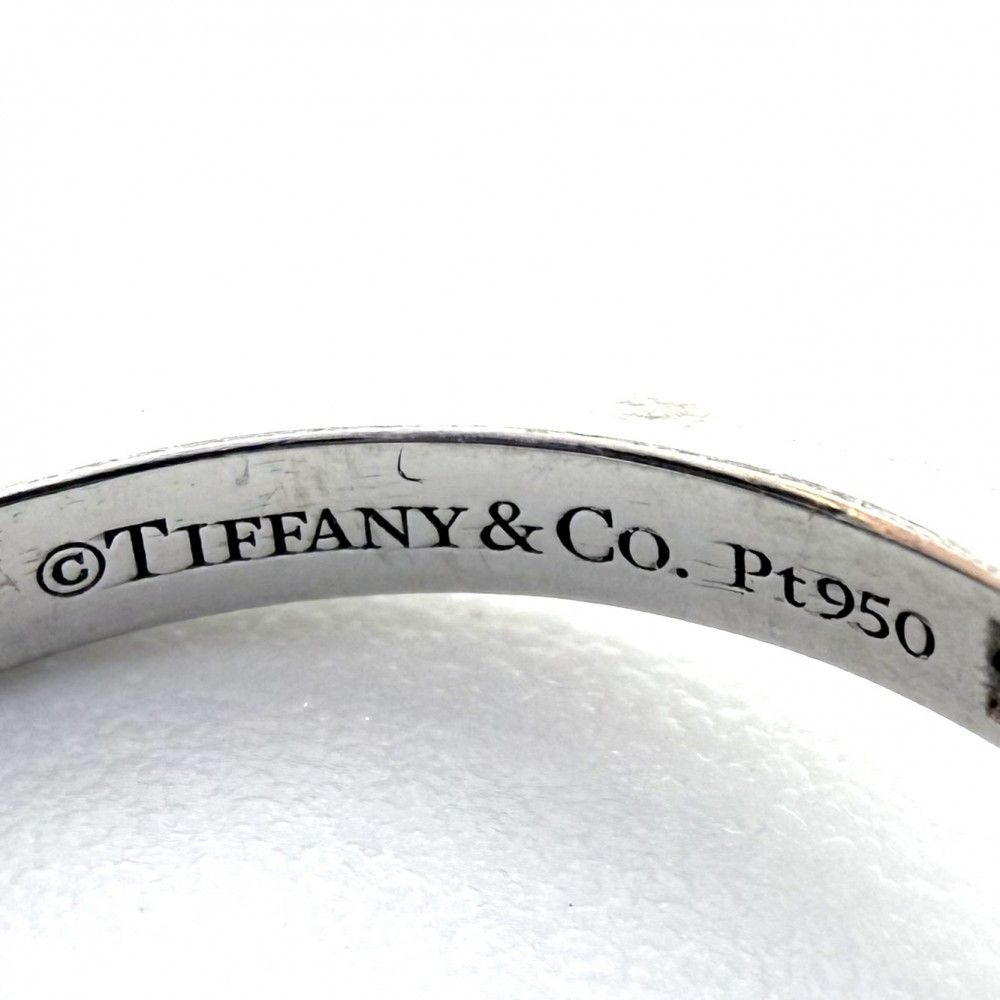 Tiffany & Co Ring Solesto Band Platinum Diamond — view 4