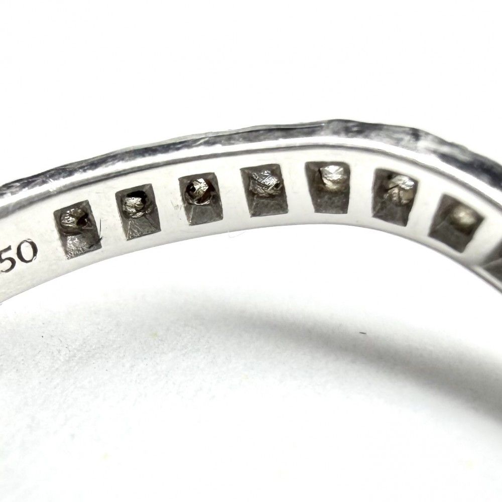 Tiffany & Co Ring Solesto Band Platinum Diamond — view 8