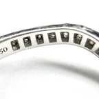 Tiffany & Co Ring Solesto Band Platinum Diamond — view 8