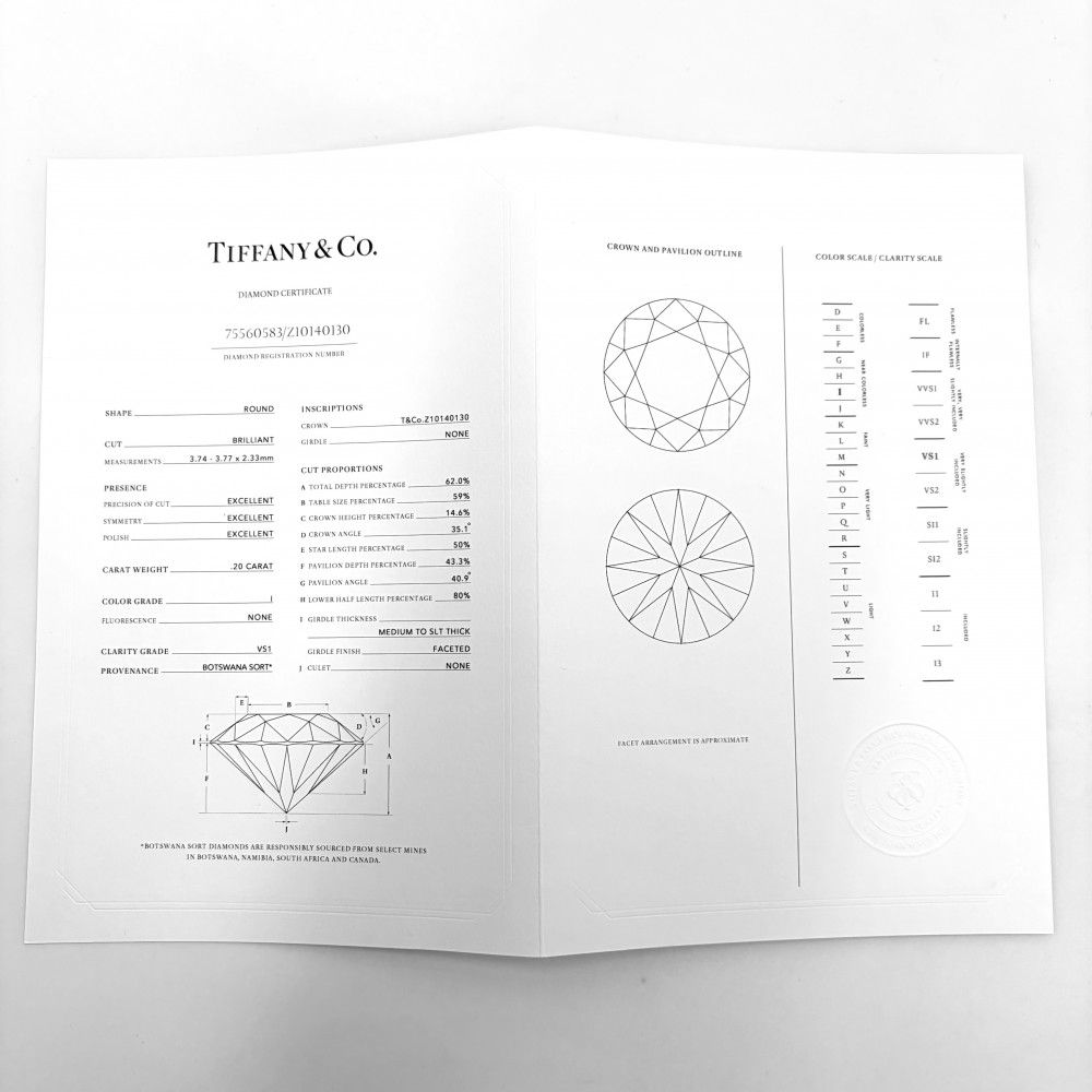 Tiffany & Co Ring Harmony Half Circle Platinum Diamond — view 9