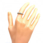 Tiffany & Co Ring Harmony Half Circle Platinum Diamond — view 2