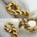 Tiffany & Co Earrings Twist 18k YG Gold Pearl — view 6