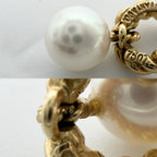 Tiffany & Co Earrings Twist 18k YG Gold Pearl — view 7