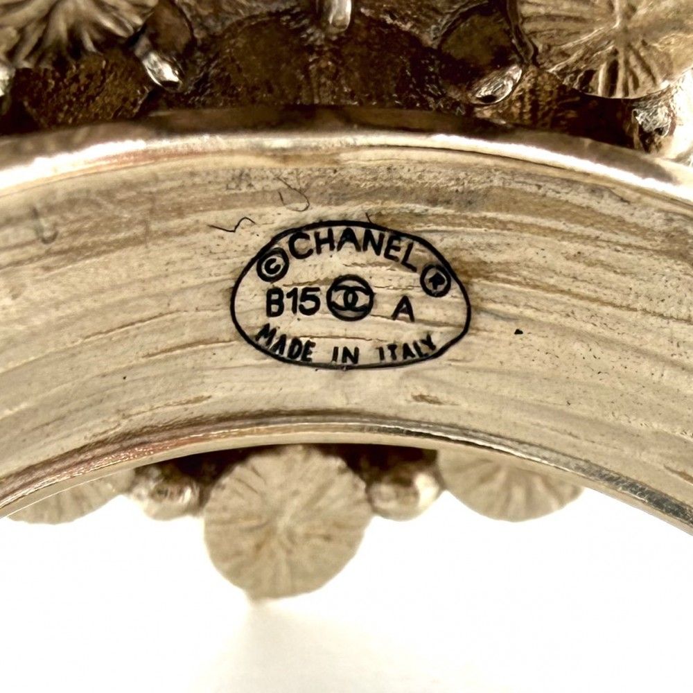 Chanel Ring CC Logo Rhinestone — view 3