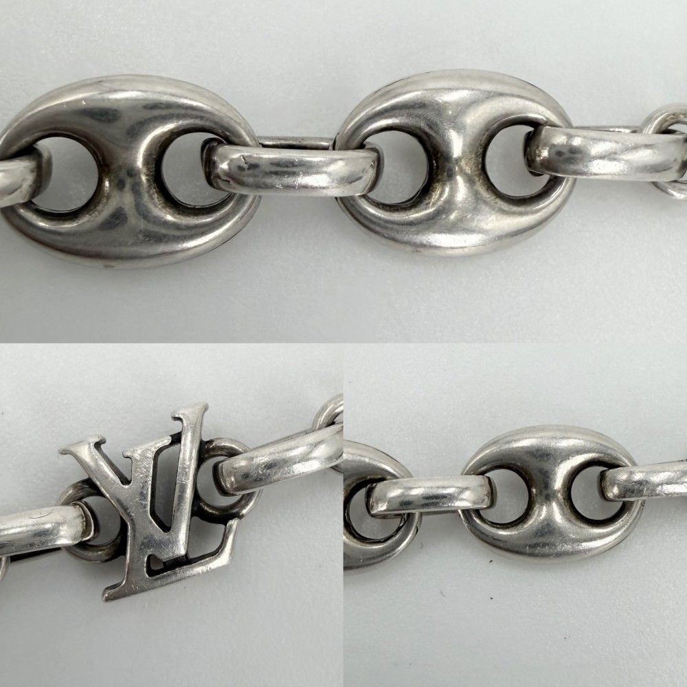 Louis Vuitton Bracelet Monogram LV Adjuster with Star M 925 Sterling Silver — view 5