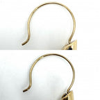 Louis Vuitton Earrings Essential Hoop Small Simple Gold — view 3