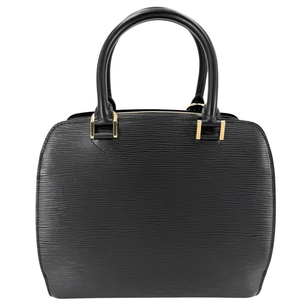Louis Vuitton Handbag Epi Pont Neuf Black Noir Gold — view 2