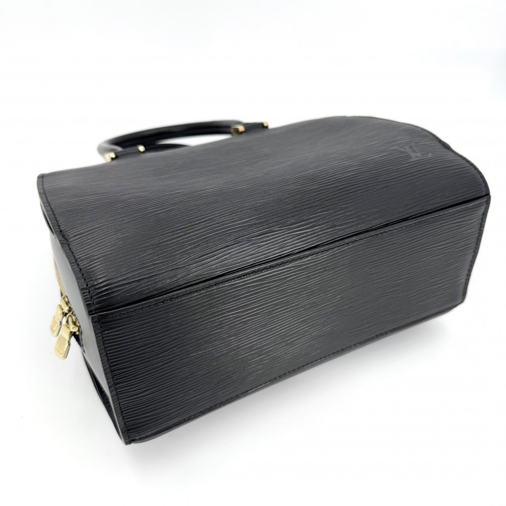 Louis Vuitton Handbag Epi Pont Neuf Black Noir Gold — view 3