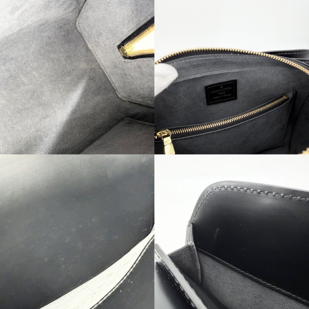 Louis Vuitton Handbag Epi Pont Neuf Black Noir Gold — view 7